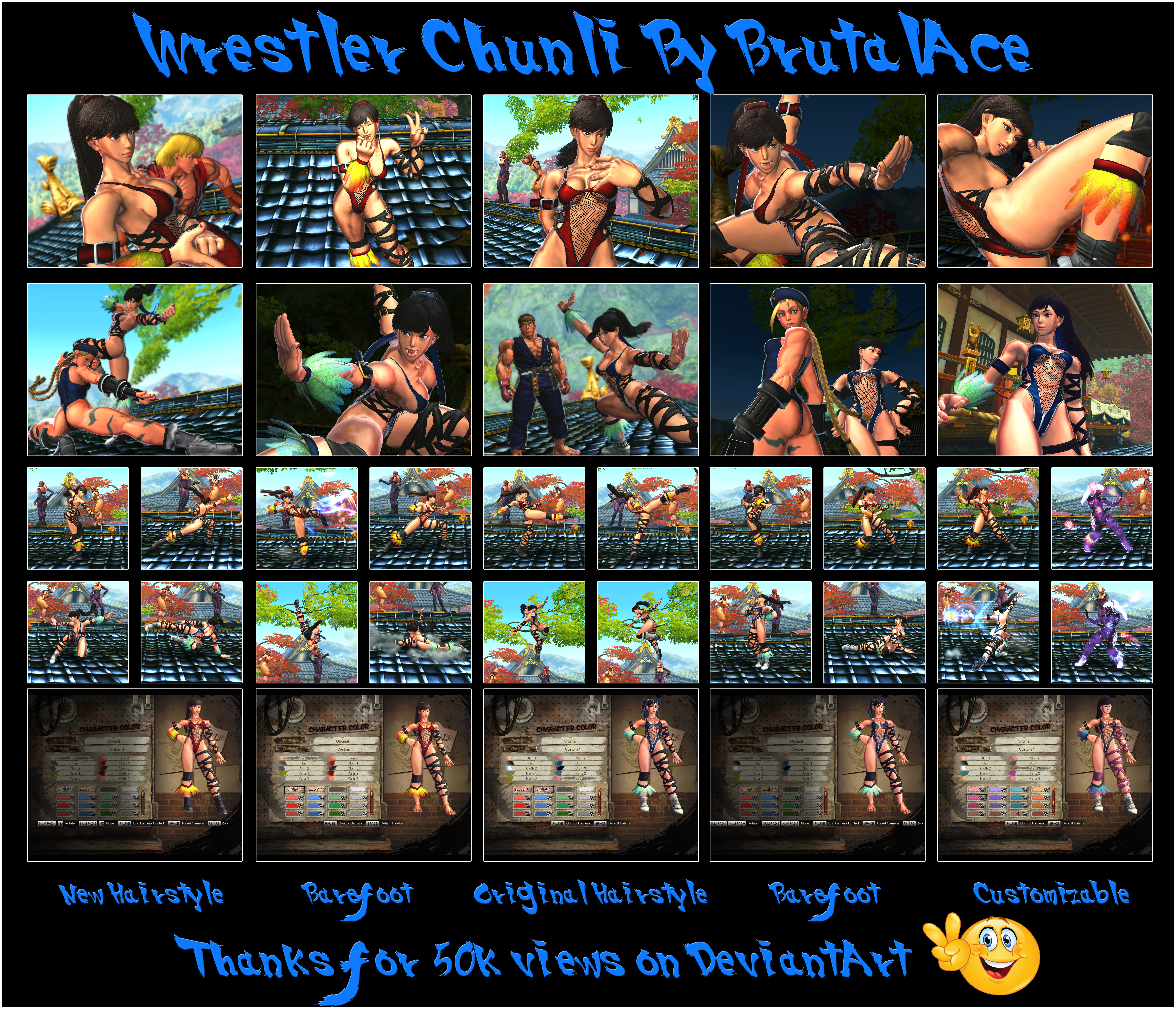Wrestler Chunli By BrutalAce