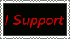 I Support Creepypasta Narrators Stamp by Unattentive-Teen