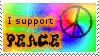 I support peace by RainbowGrin