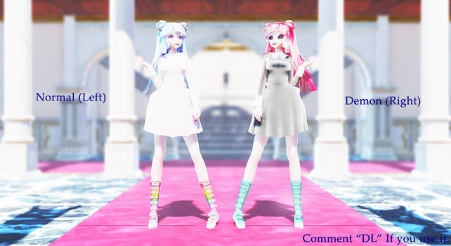 MMD - My Normal/Demon Self Model (DL)