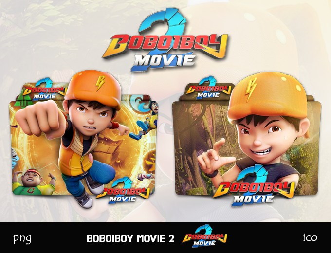 Boboiboy Movie 2 2019 Folder Icon V2 By Mimisyafiqah On Deviantart