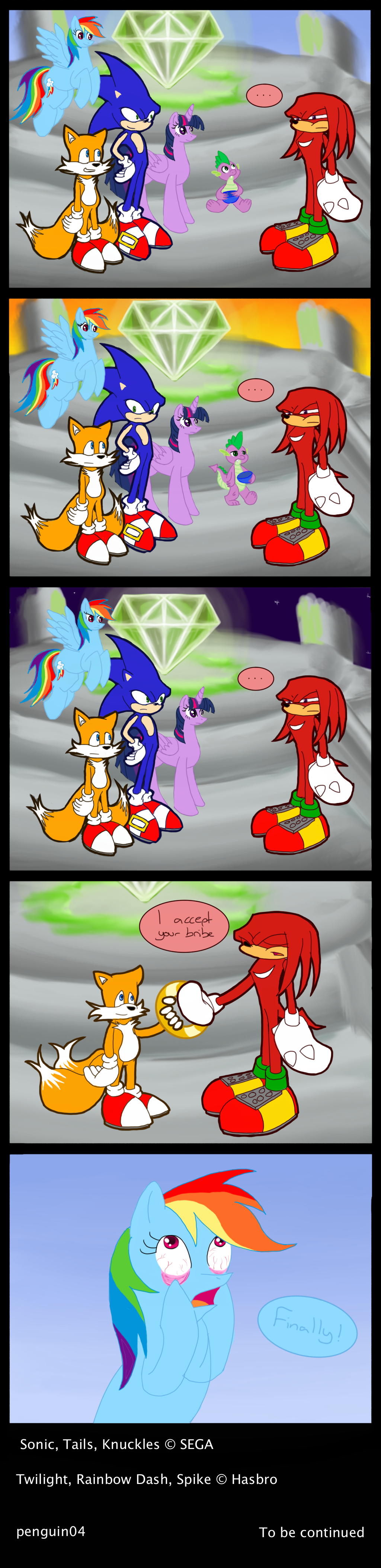 MLP and Sonic P5 by penguin04 on DeviantArt