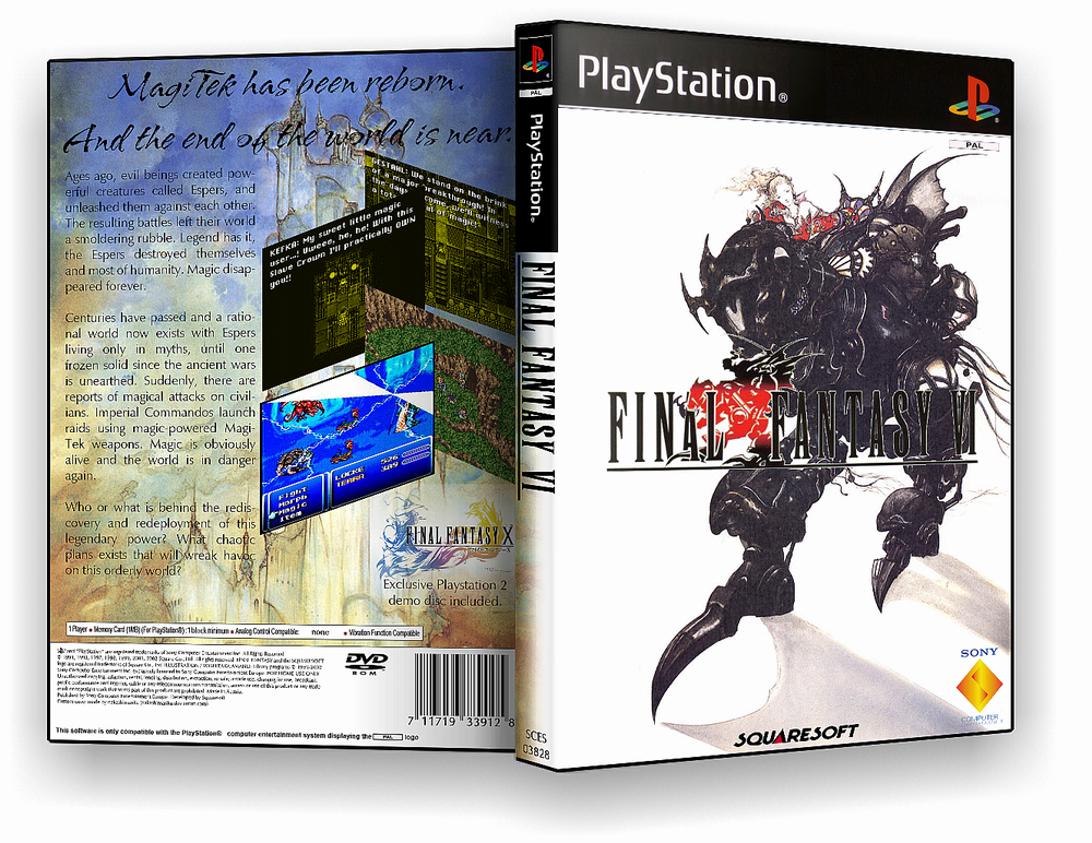 Final Fantasy VI custom cover by nakashimariku on DeviantArt