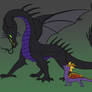 Spyro against the Mistress of Evil