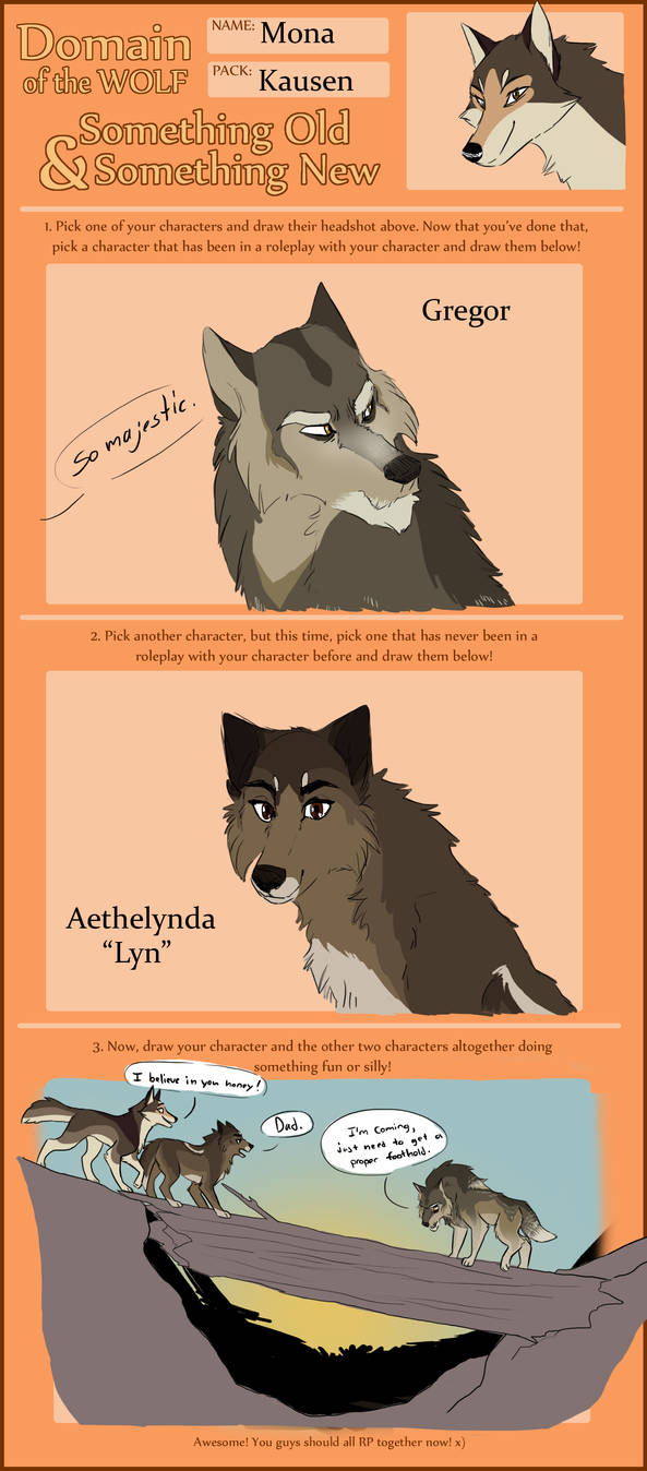 DOTW - Mona something old and something new by fairytalekitty on DeviantArt