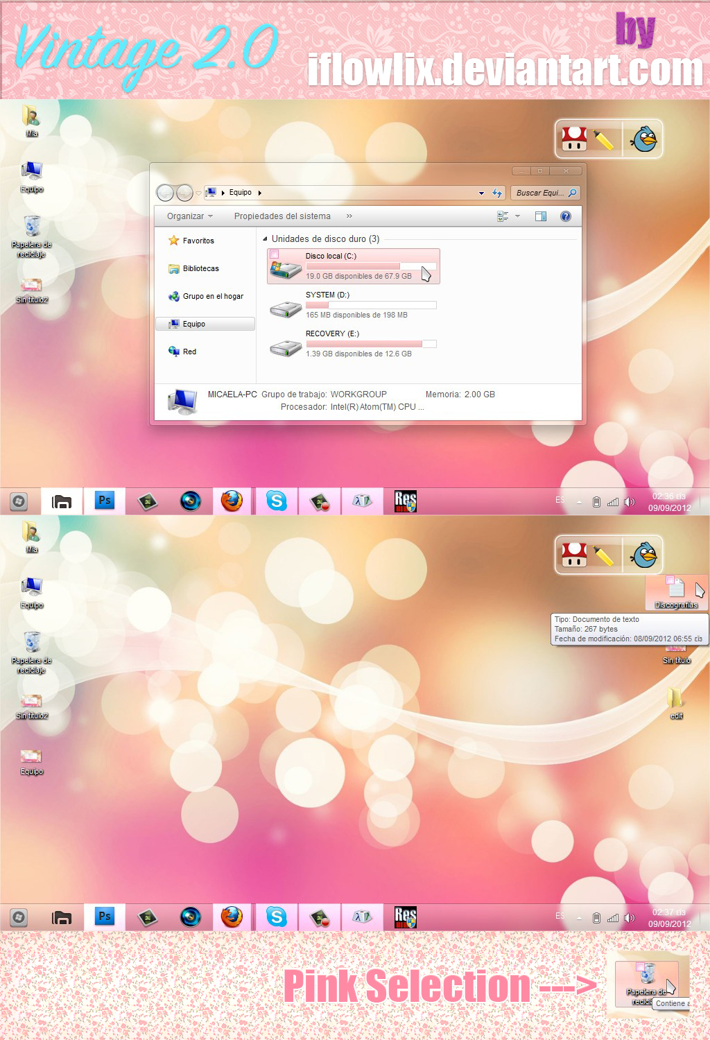 Vintage Theme for Windows 7 by iFlowlix on DeviantArt