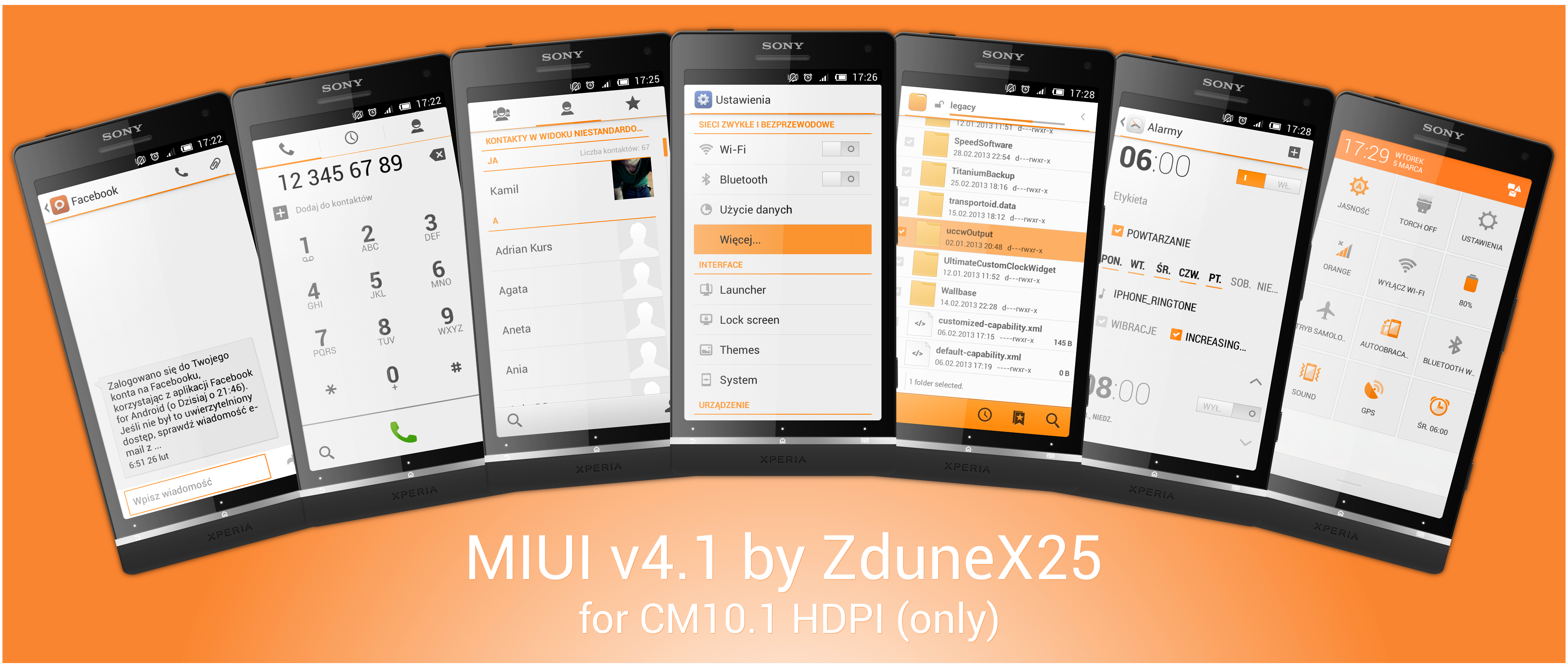 MIUIv4.1 CM10.1 HDPI by ZduneX25