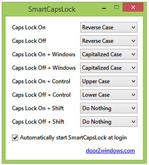 SmartCapsLock for Windows