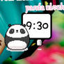 Panda Clock-Skin For Rainmeter- Previa en descrip.