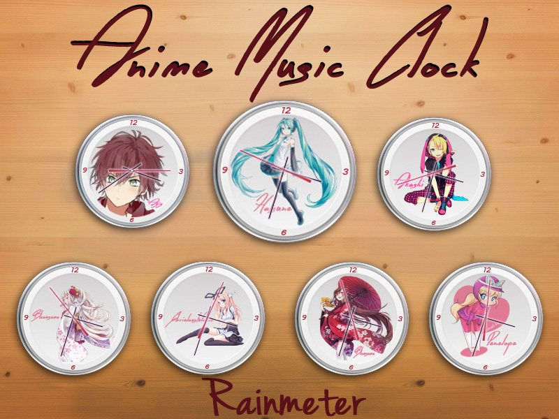 Anime Music Clock 1.0