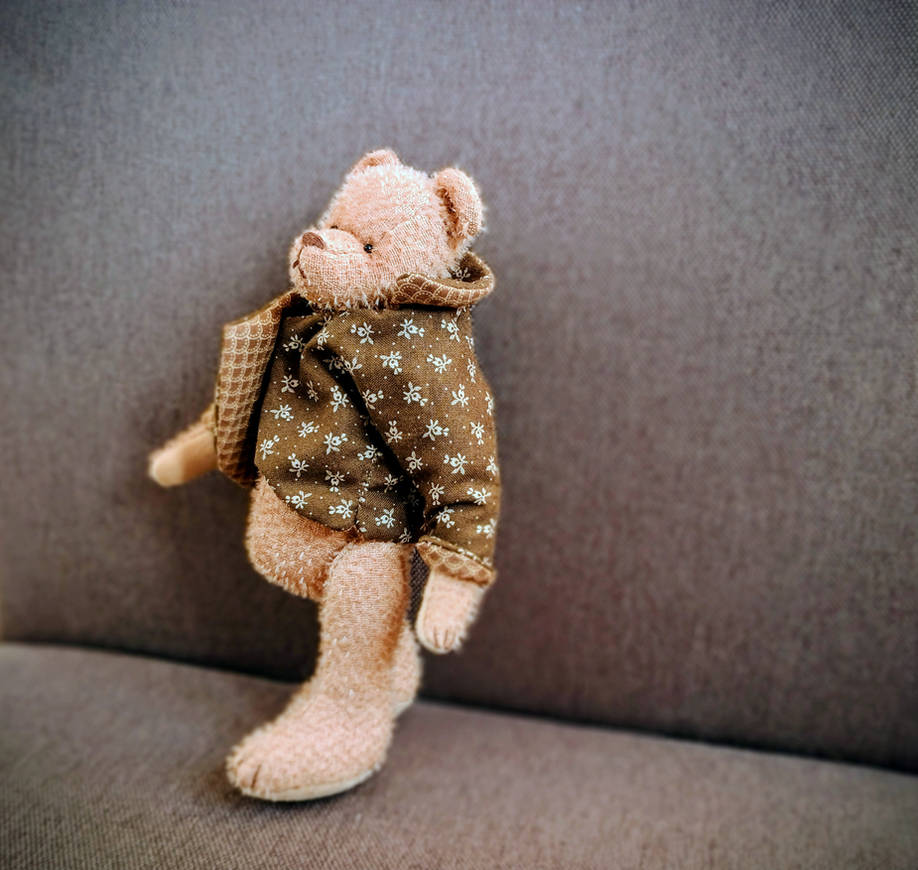 OOAK Teddy Bear by Amitoyshandmade on DeviantArt