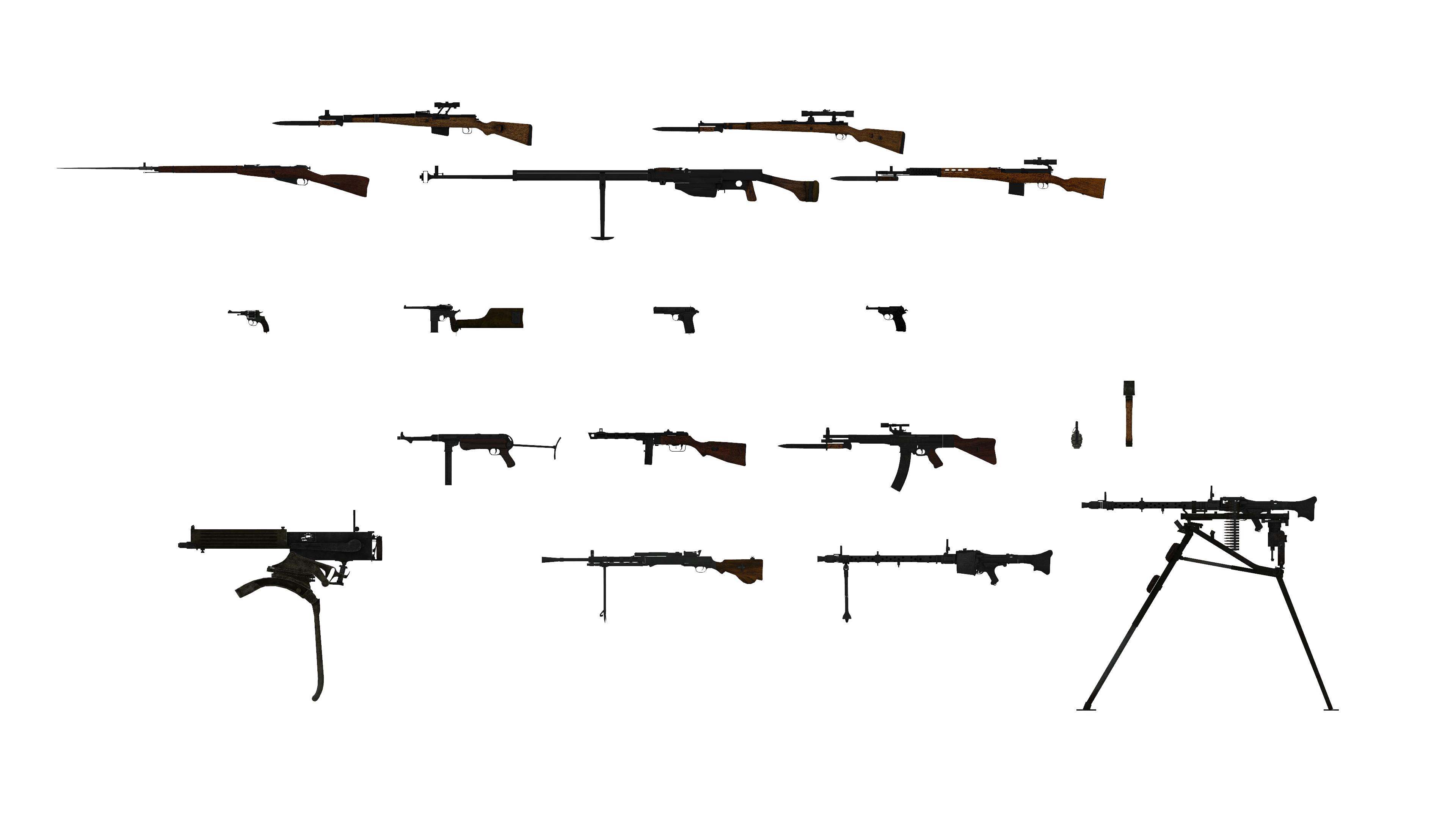 RO2 USSR and Third reich weapons by RaiR-211
