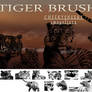 Tiger Brush Set