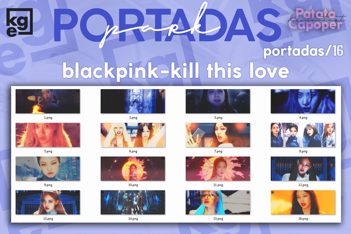 BLACKPINK-PACK DE PORTADAS by PatataCapoper20 on DeviantArt