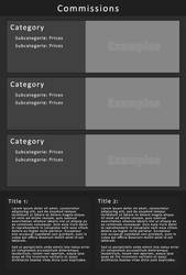 Commission Sheet And Character Templates On Bringbackfairprices Deviantart