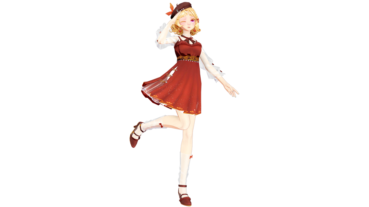 [MMD Sweet Dance] TDA Red Maple Girl - DOWNLOAD! by YoshinoAira on ...