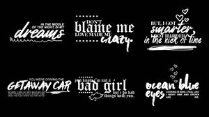 REPUTATION TEXT OVERLAY PACK