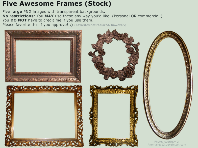 Frame Stock by Anomalies13