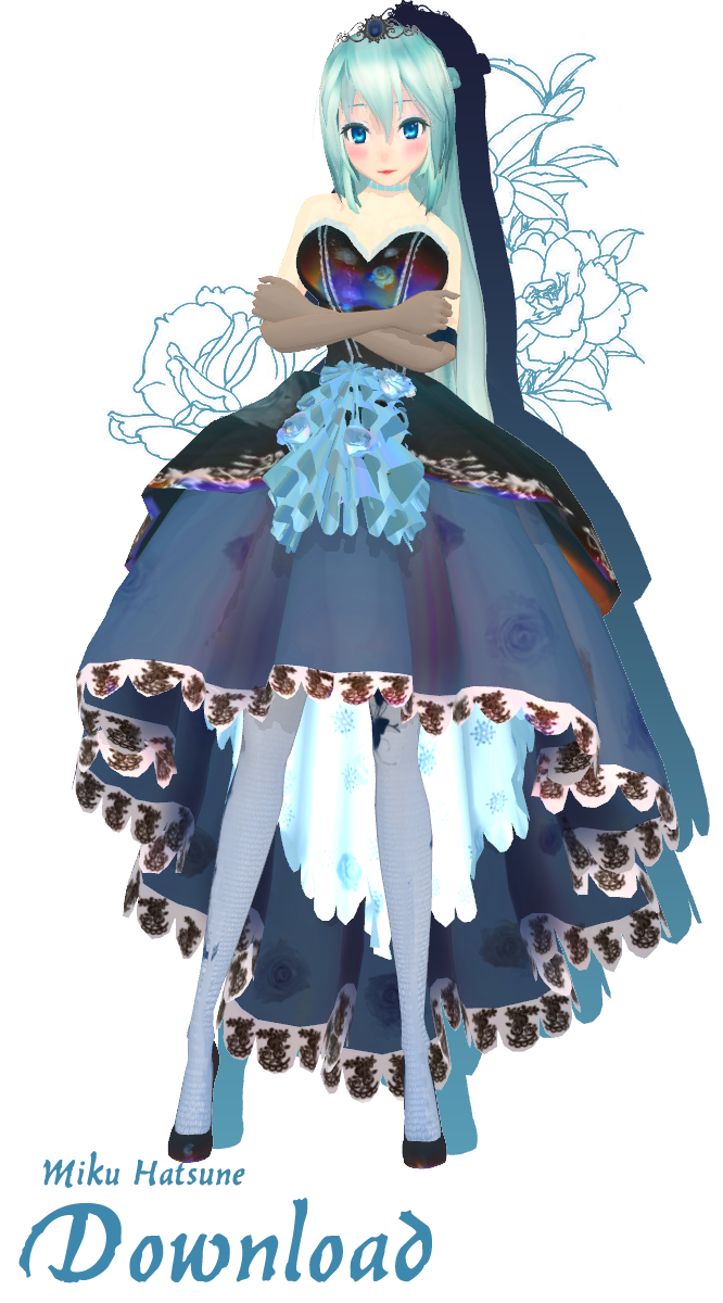 .: RoseDeep Miku DOWNLOAD :. by Lexasio on DeviantArt