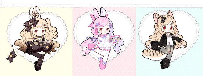 [ CLOSED ] two outfit adopts*