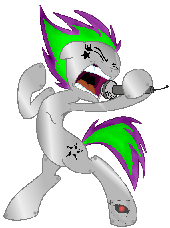 MLP OC: Heavy Metal by ShakeDeya on DeviantArt