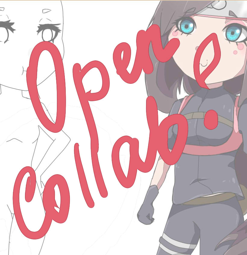 Chibi open collab with Kiya