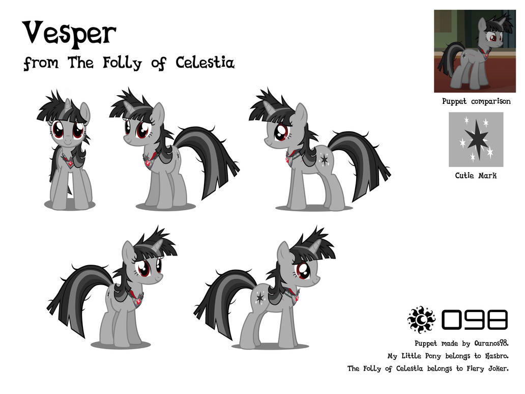 Vesper - MLP Puppet Rig by Ouranos98 on DeviantArt