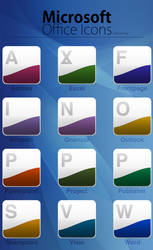 Microsoft Office Dock Icons