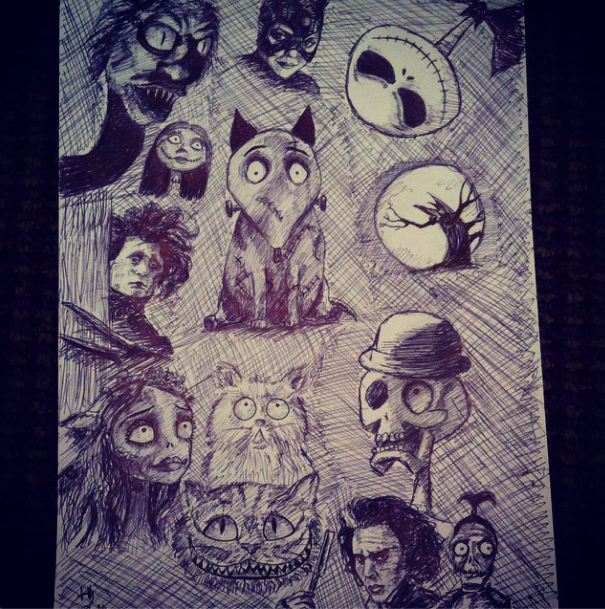 tim burton collage by loudsilence21 on DeviantArt