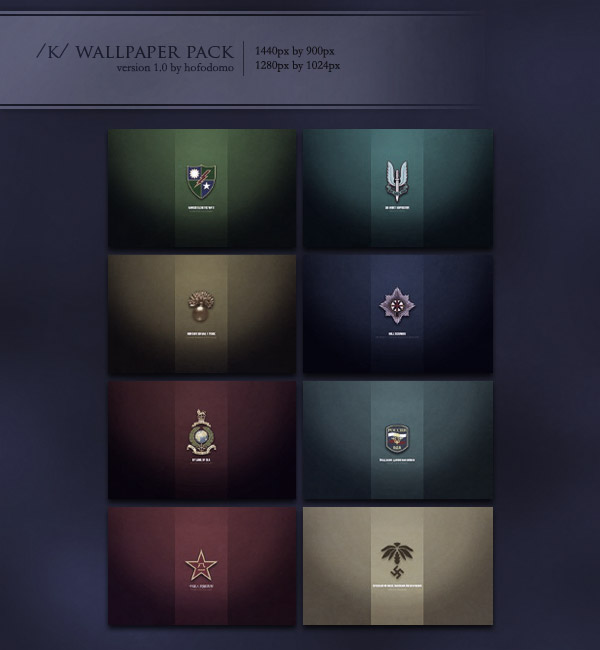 Military-themed Wallpaper Pack