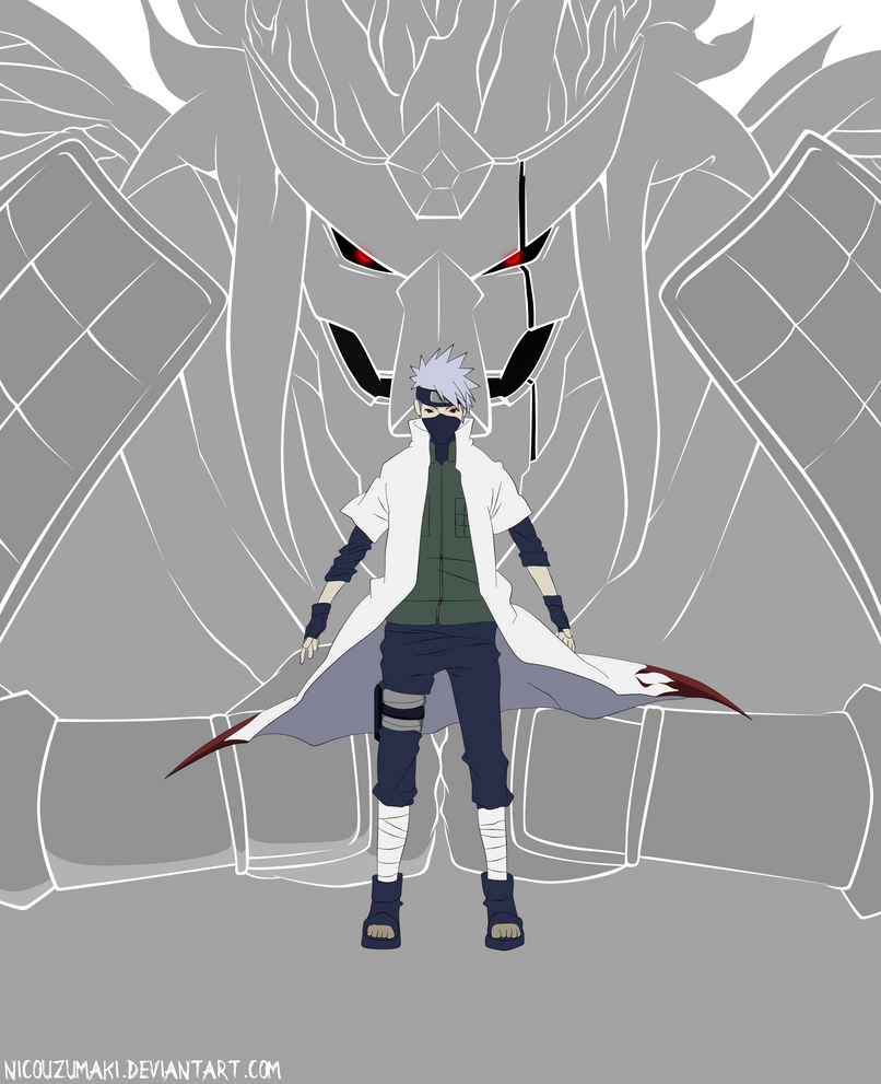 Как нарисовать сусано какаши