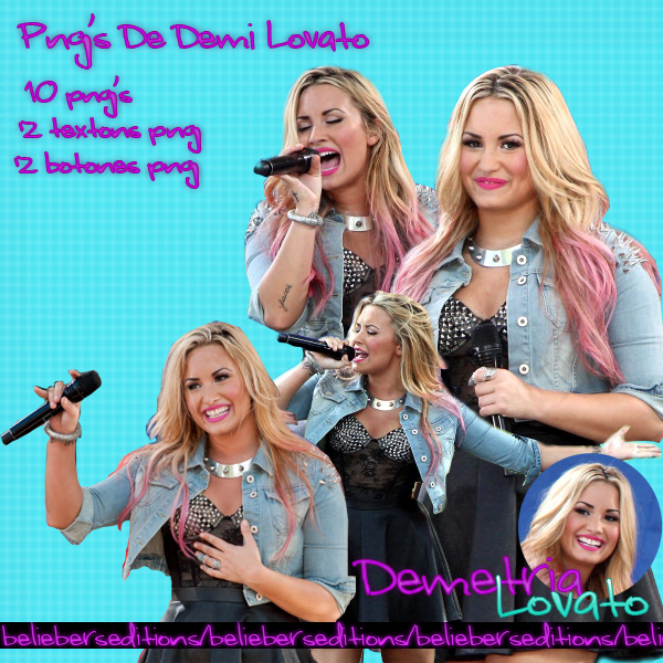 Pack de Png's de Demi Lovato