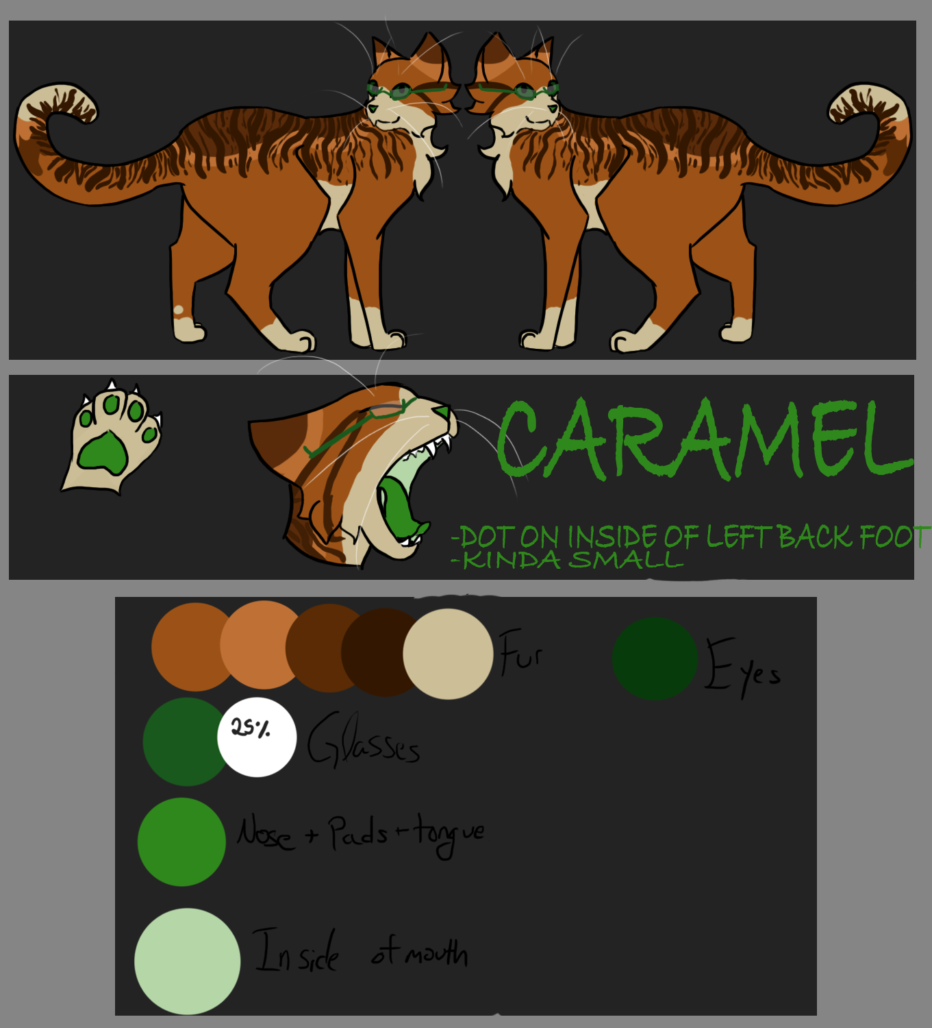 Caramel reference by Samuskiii on DeviantArt