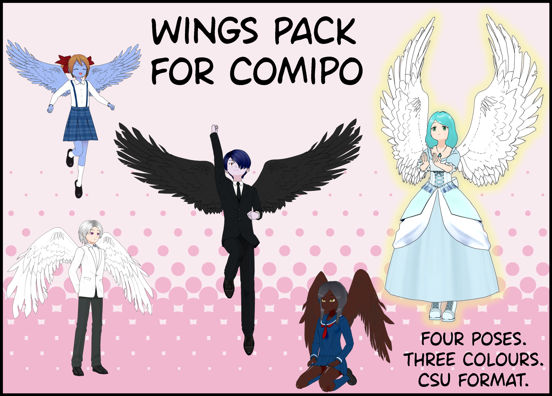 Wings Pack by BellaMbrianna on DeviantArt