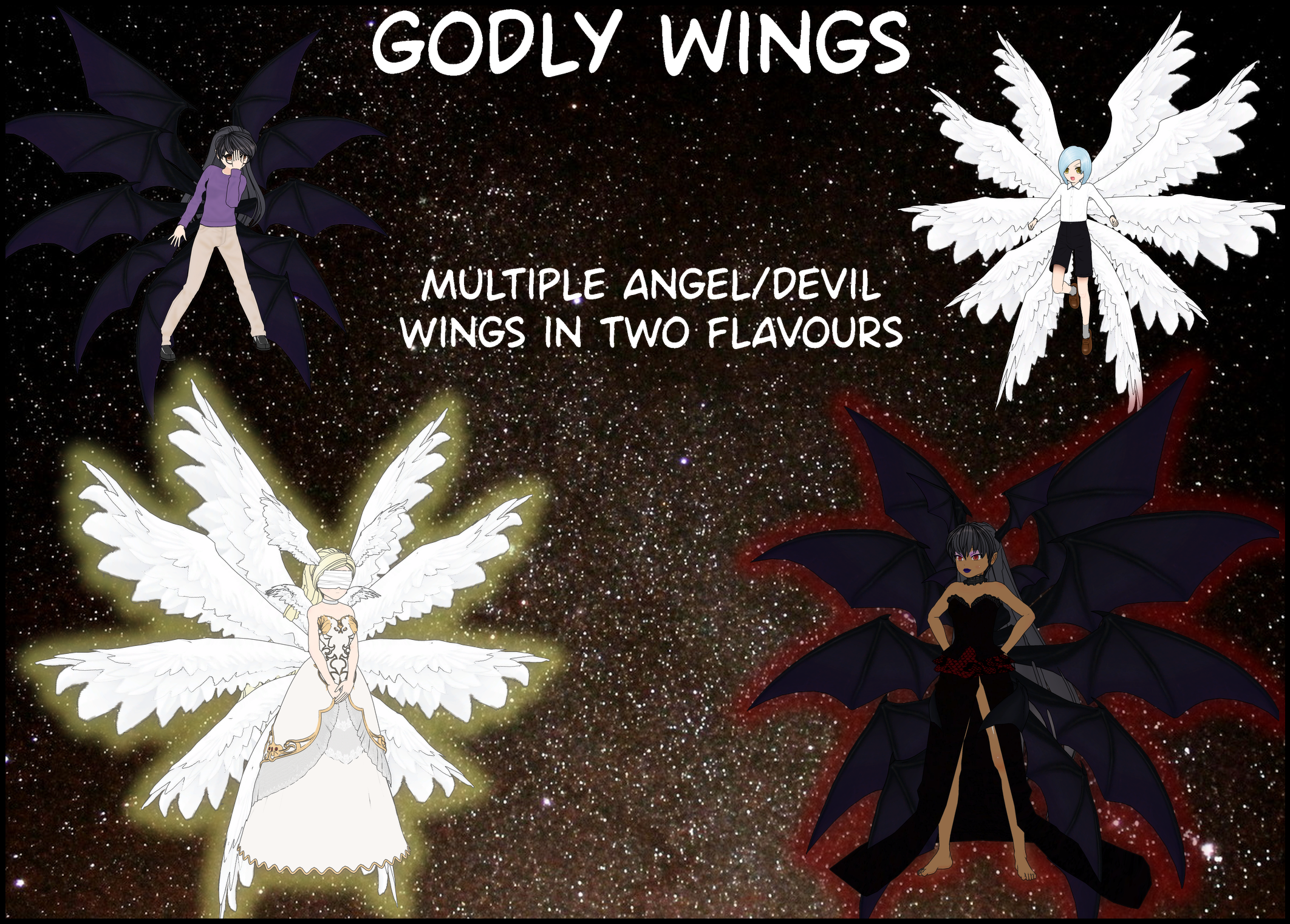 Godly Wings by BellaMbrianna on DeviantArt