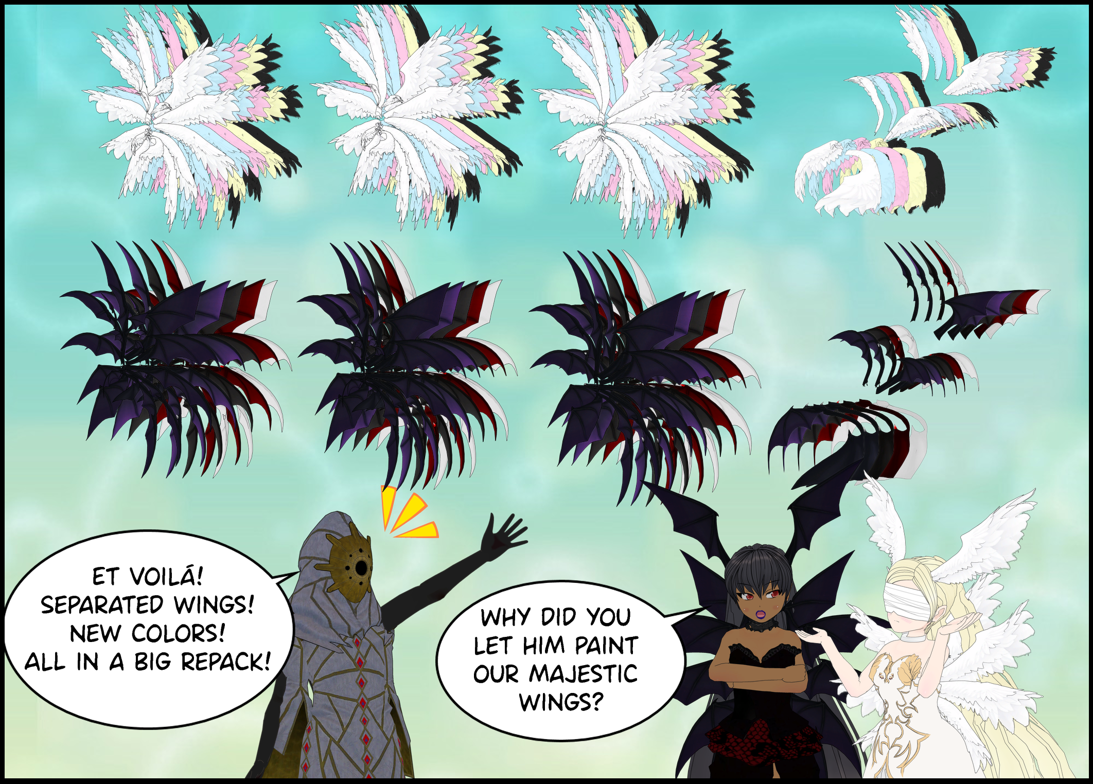 Godly Repack for ComiPo by BellaMbrianna on DeviantArt