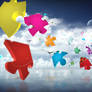 Pieces of life, desktopography