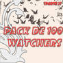 Pack 100 Watchers (2)