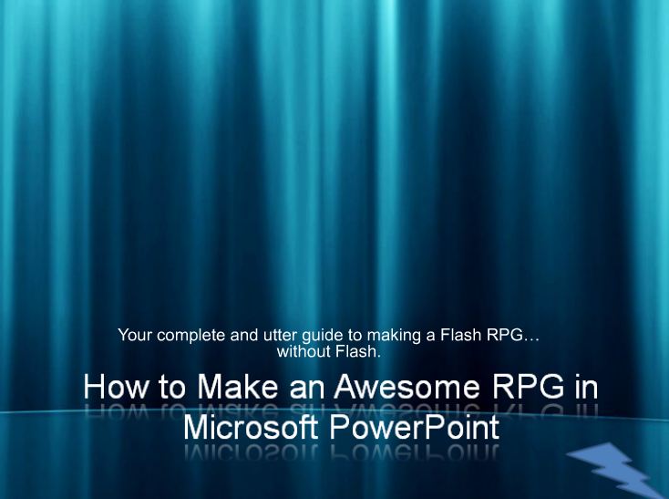 PowerPoint RPG Tutorial