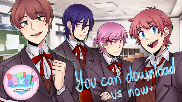 DDLC Boys Sprites