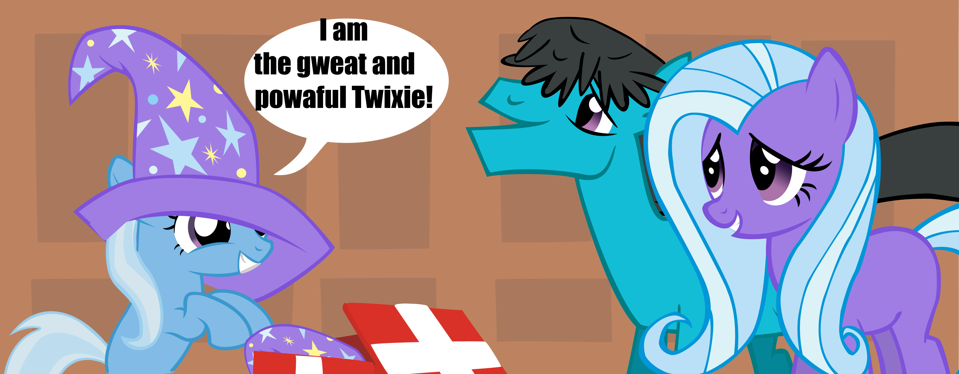 The gweat and powaful twixie