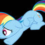 Rainbow dash is sad