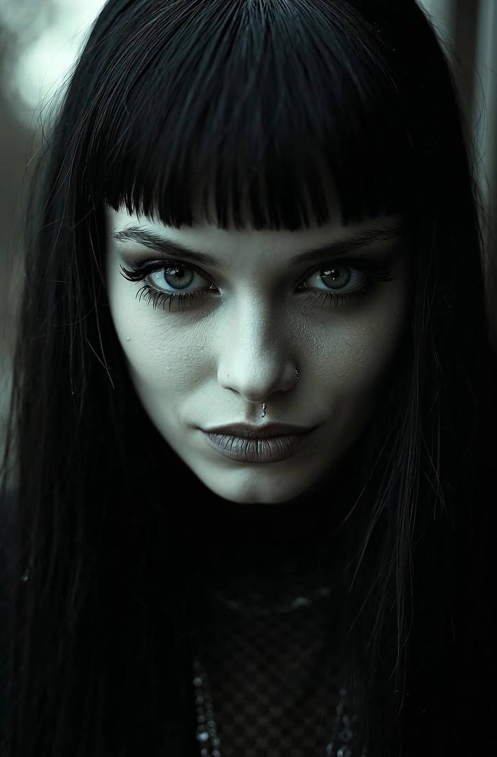 Black and White, Piercing, Gothic - Video by stgbr on DeviantArt