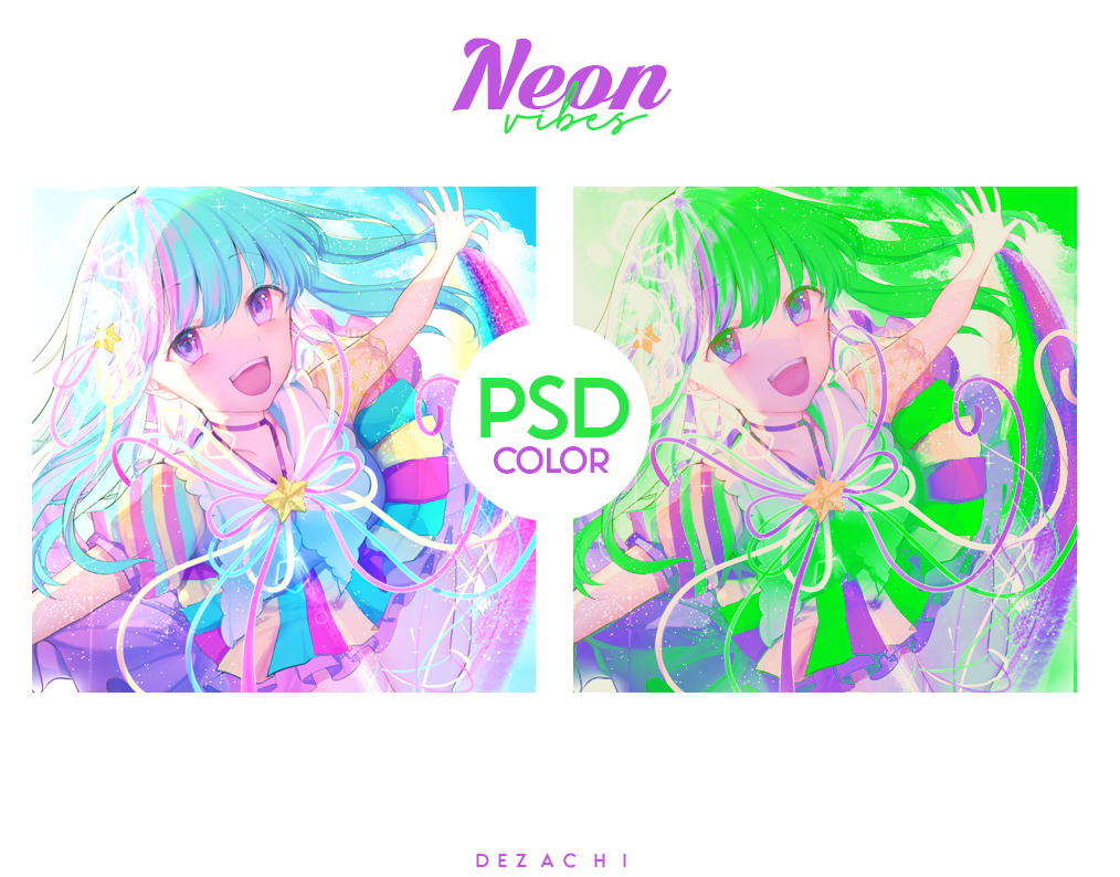 Neon Vibes Psd Color by dezachi on DeviantArt