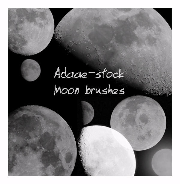 Moon brushes