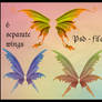 Psd fairy wings