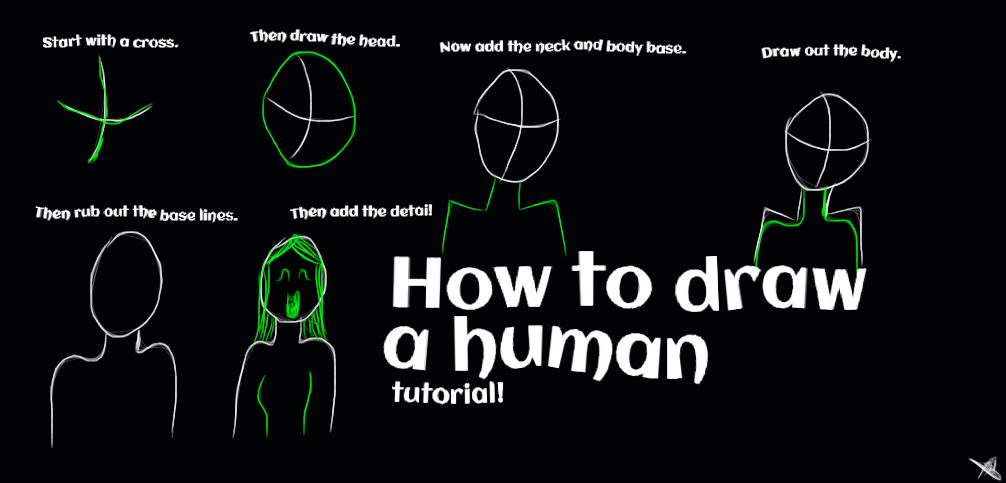 How to draw a human! by Xx-SoulNeko-xX on DeviantArt