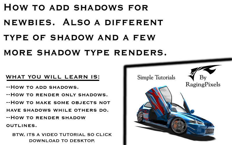 Simple Shadow Tutorial