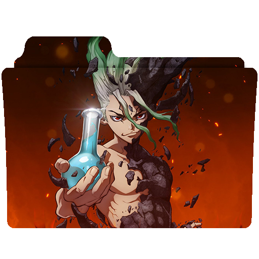 Dr.stone Season 2 folder icon by AhmedFarouk20 on DeviantArt