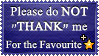 No Thanks-Stamp-Long button by Dinoclaws
